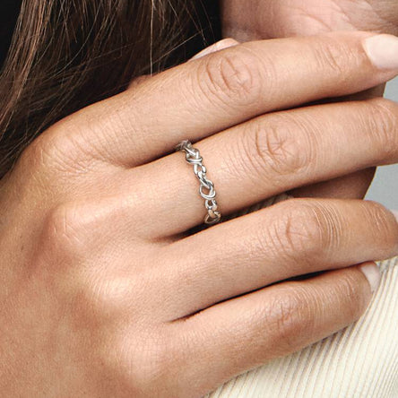 Pandora Knotted Hearts Ring