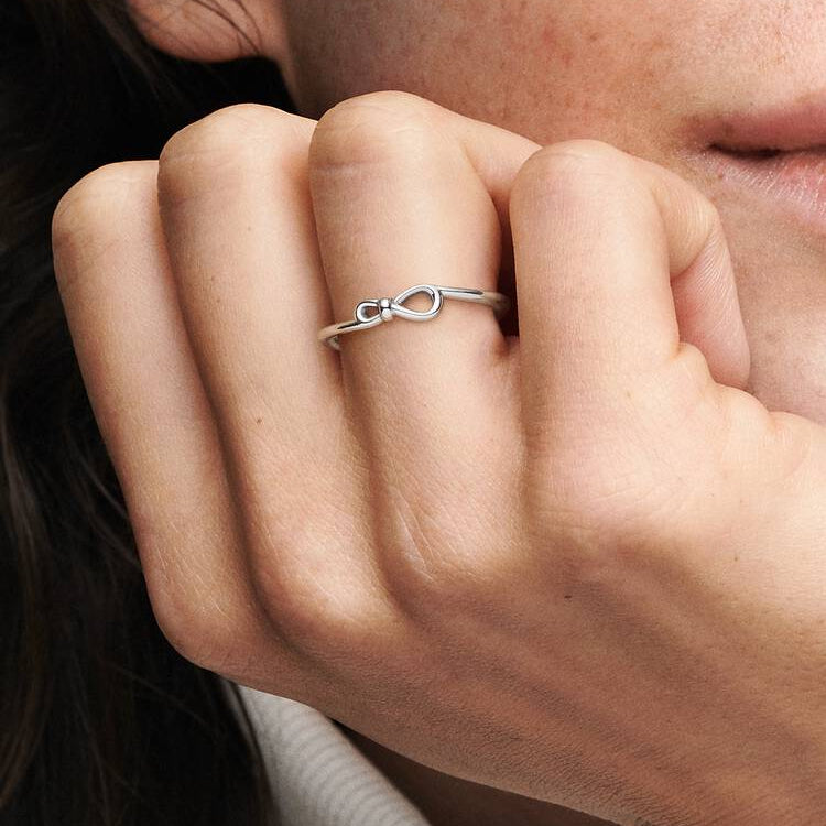 Pandora Infinity Knot Ring