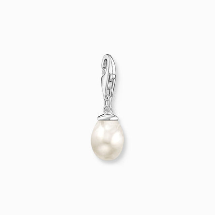 Thomas Sabo Silver Charm with White Pearl