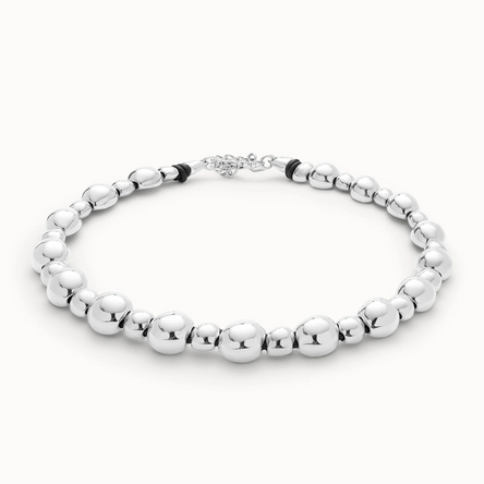 Uno De 50 Beaded Short Necklace