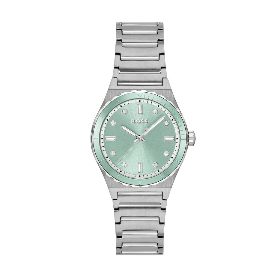Boss Candor Sport Lux 32mm Ladies Green Watch
