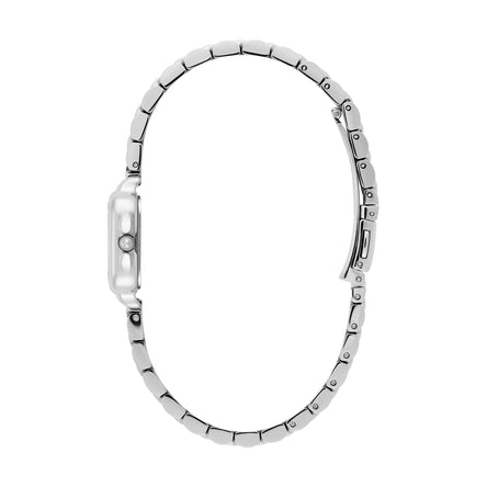 Olivia Burton 20mm Mini Grosvenor Sage Green & Silver Bracelet Watch