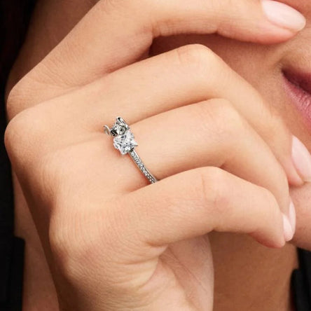 Pandora Disney Stitch & Stone Ring