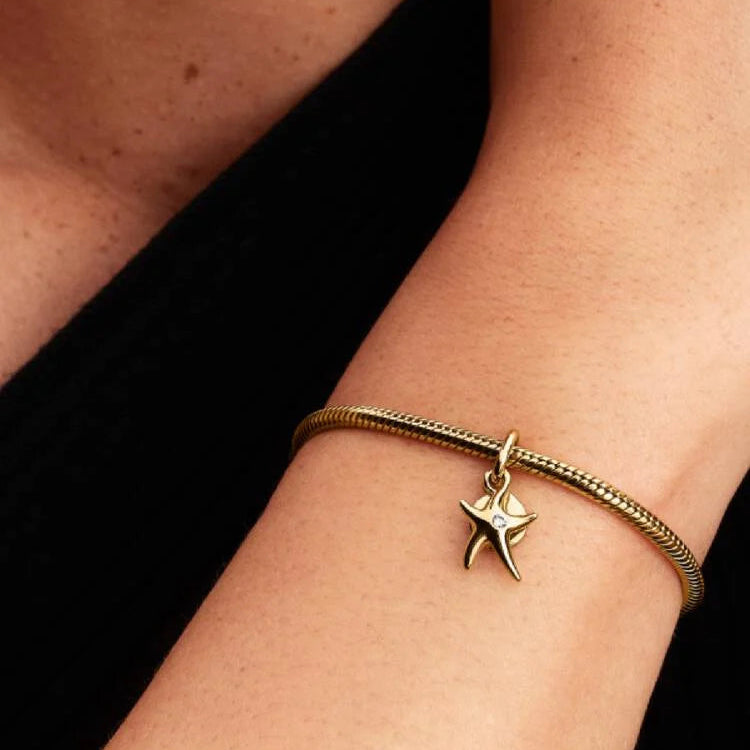 Pandora Starfish Double Dangle Charm
