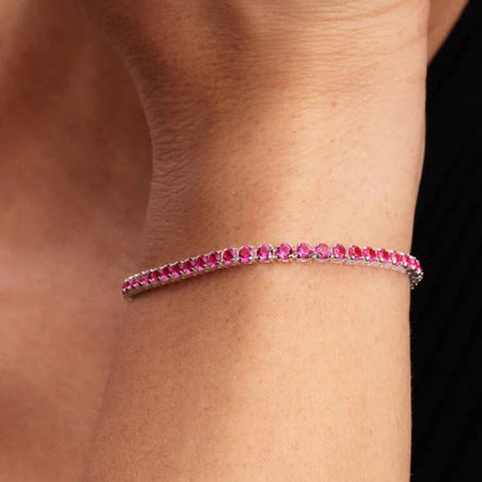 Pandora Sparkling Pink Tennis Bracelet