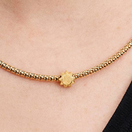 Pandora Textured Sun Mini Charm