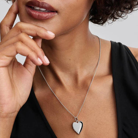 Pandora Engravable Openable Heart Tag Pendant