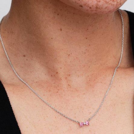Pandora Bow Pendant Necklace