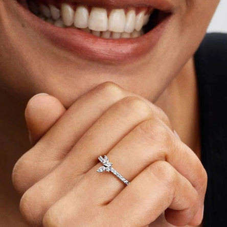 Pandora Sparkling Butterfly Ring