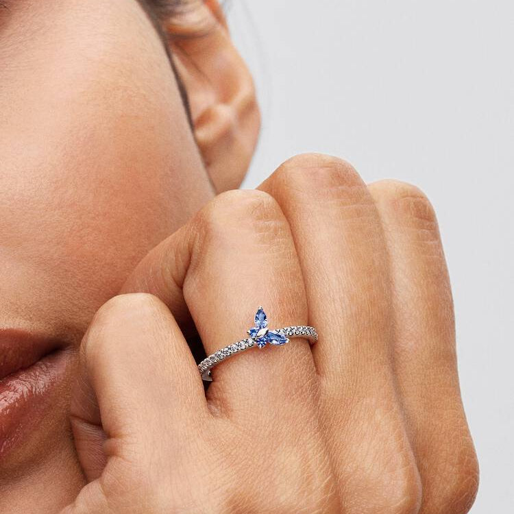 Pandora Sparkling Butterfly Ring