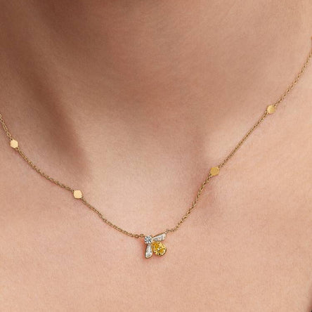 Pandora Honey Bee Pendant Necklace