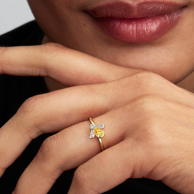 Pandora Honey Bee Ring