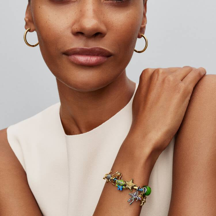 Pandora Disney Pixar Toy Story Sheriff Star Bracelet