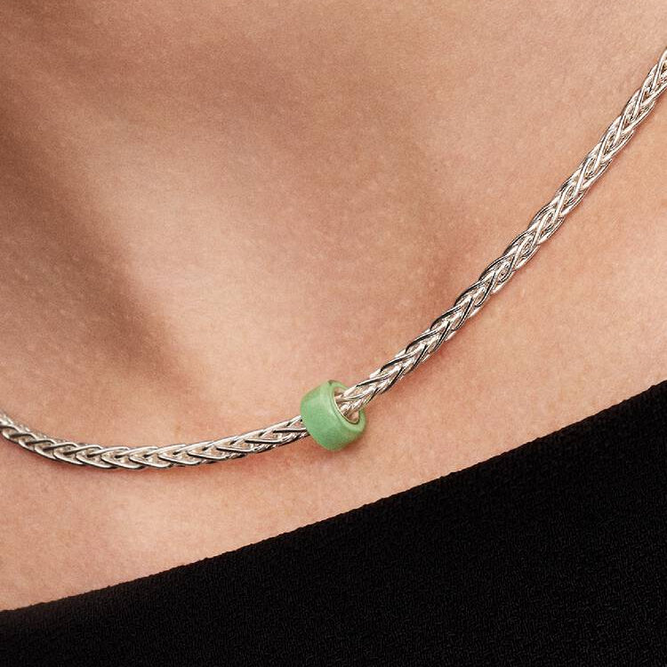 Pandora Green Murano Glass Mini Charm