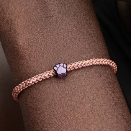 Pandora Purple Paw Mini Charm