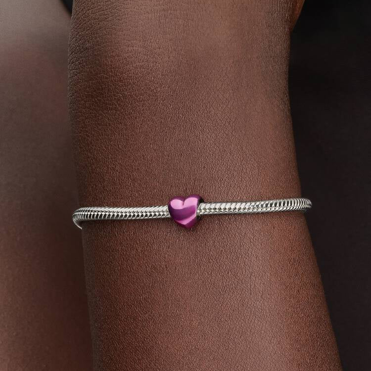 Pandora Pink Heart Mini Charm