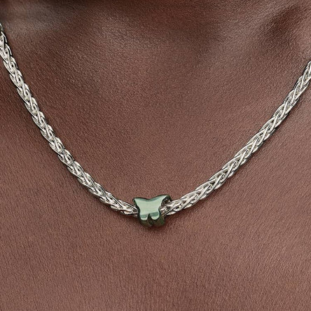 Pandora Green Butterfly Mini Charm