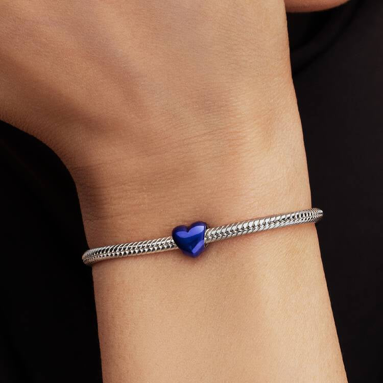 Pandora Blue Heart Mini Charm