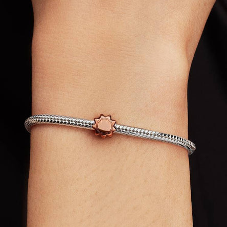 Pandora Orange Sun Mini Charm