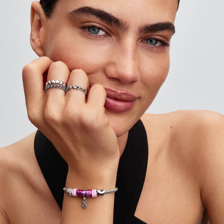 Pandora Pink Murano Glass Mini Charm