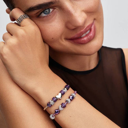 Pandora Purple Star Mini Charm
