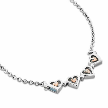 Clogau Tree of Life Silver Heart Bracelet