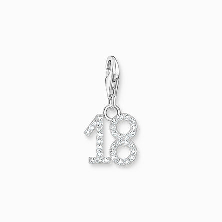 Thomas Sabo Number 18 Pendant Charm