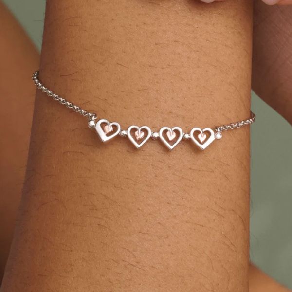 Clogau Tree of Life Silver Heart Bracelet