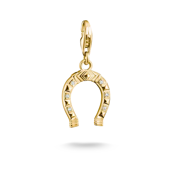 Thomas Sabo Gold Horseshoe Charm
