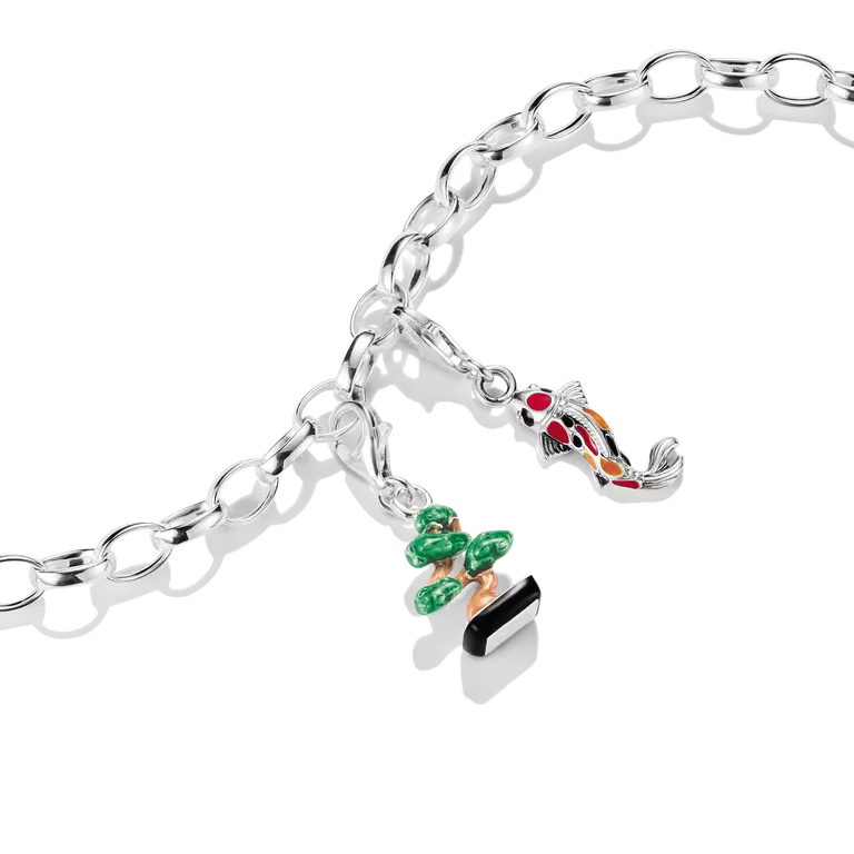 Thomas Sabo Silver Charm Pendant Koi