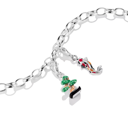 Thomas Sabo Silver Charm Pendant Koi