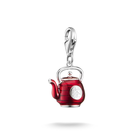 Thomas Sabo Silver Charm Pendant Teapot