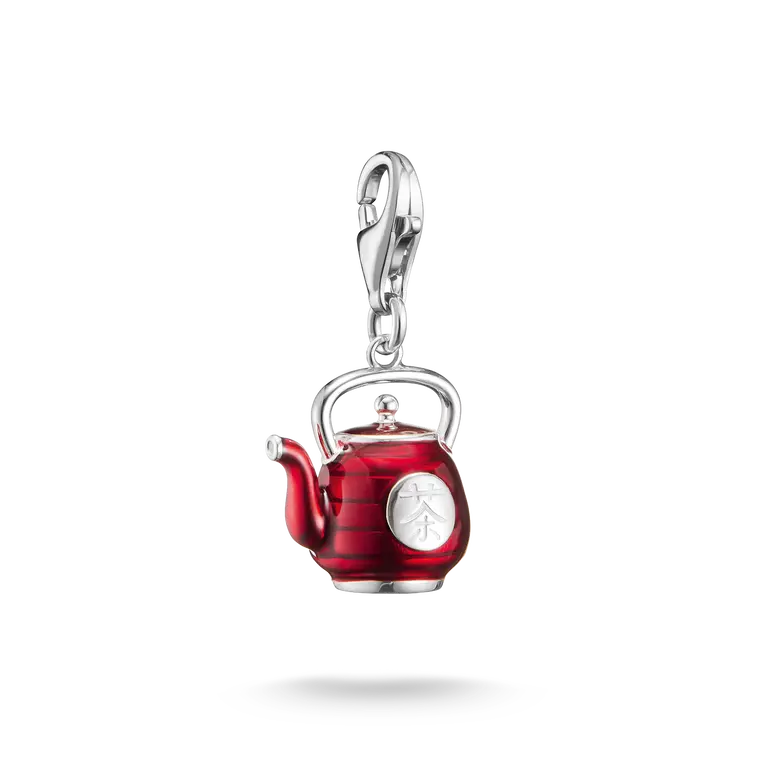 Thomas Sabo Silver Charm Pendant Teapot