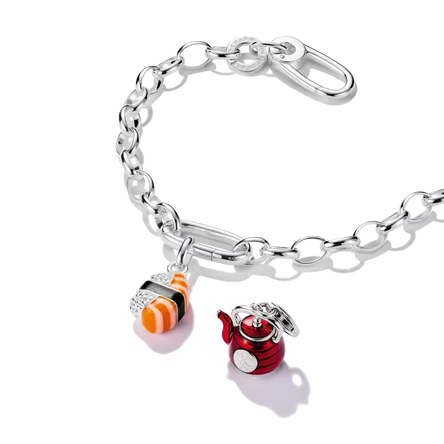 Thomas Sabo Silver Charm Pendant Teapot