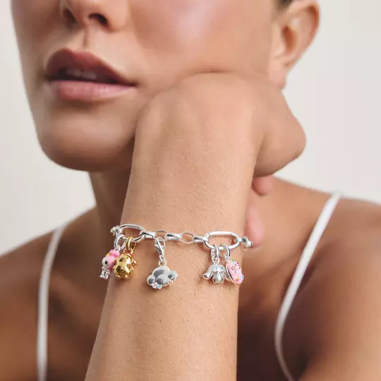 Thomas Sabo Raincloud Charm with Multicloured Stones