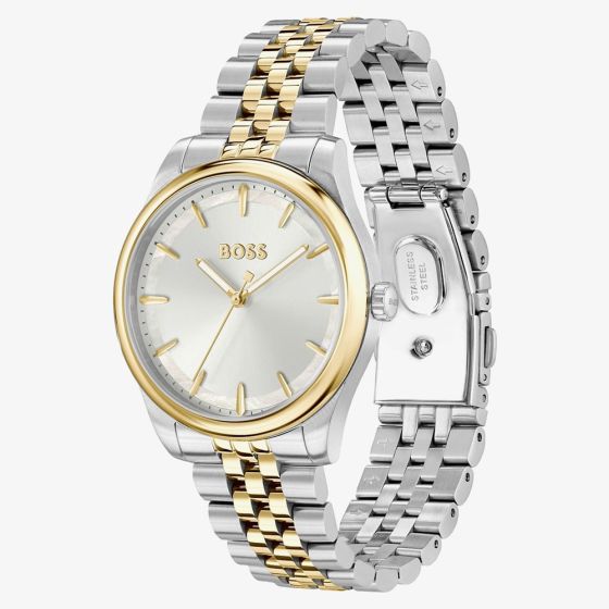 BOSS Ladies Graceful Two Tone Watch