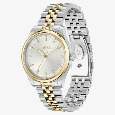 BOSS Ladies Graceful Two Tone Watch