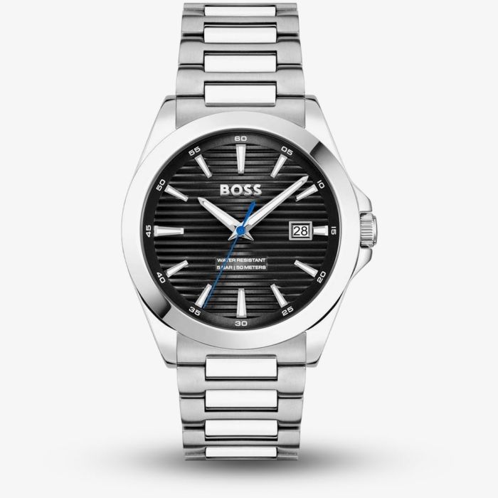 Boss Mens Stainless Steel Strike Watch