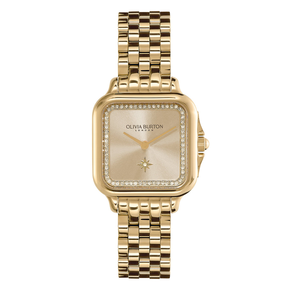 Olivia Burton Classic 28mm Gold Bracelet Watch