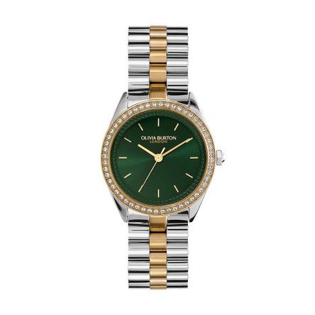 Olivia Burton Sports Luxe 34mm Bejewelled Watch