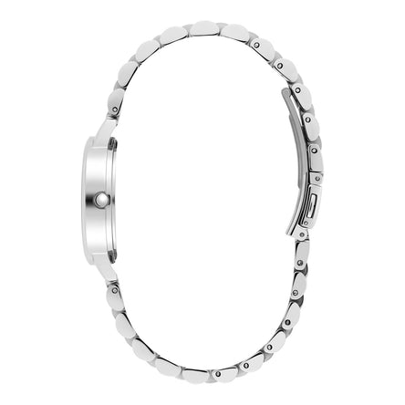 Olivia Burton 30mm White Silver & Gold Watch