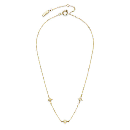 Ever Stacked North Star Gold Plated Stacking Necklace
