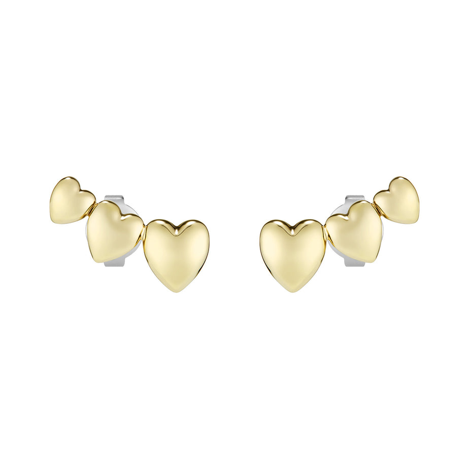 Olivia Burton Classic Mini Heart Gold Plated Stud Earrings