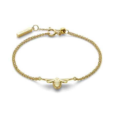 Olivia Burton Signature Honey Bee Gold Plated Bracelet