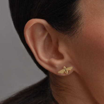 Olivia Burton Honey Bee Gold Plated Stud Earrings
