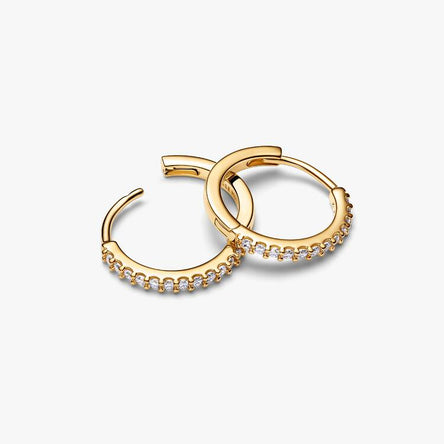 Pandora Sparkling Mini Hoop Earrings