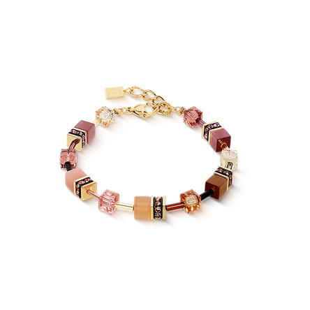 Coeur de Lion GeoCUBE® Iconic bracelet gold Blush