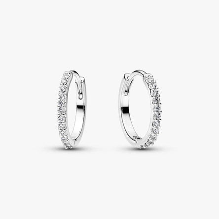 Pandora Sparkling Mini Hoop Earrings