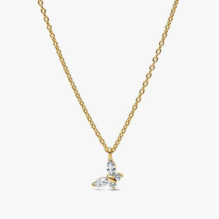 Pandora Butterfly Pendant Necklace