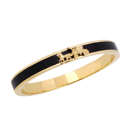 COACH Signature Enamel Bangle Bracelet